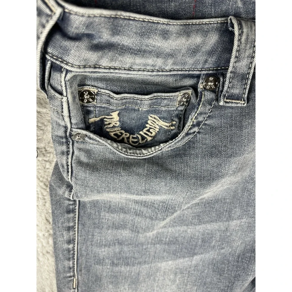 True Religion Jeans Womens Size 32 Becca Mid Rise Bootcut Denim